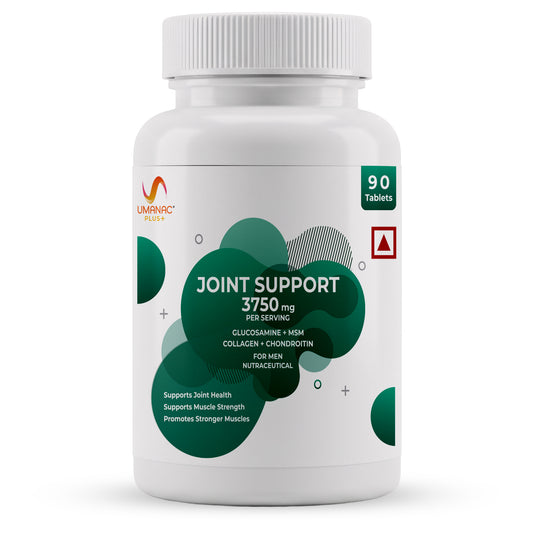 Umanac Plus Joint Support Tablets for Men with 3750 mg Joint Blend, 90 Tablets