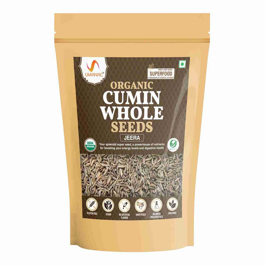 UMANAC Organic Cumin Seeds | Jeera | Super Food 200g