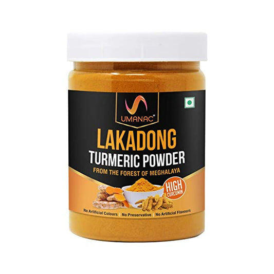 UMANAC Lakadong Turmeric Powder | High Curcumin Turmeric from Jaintia Hills, Meghalaya 250 g
