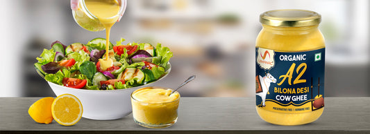 5 Healthy Dips and Dressings with UMANAC Organic A2 Bilona Cow Ghee