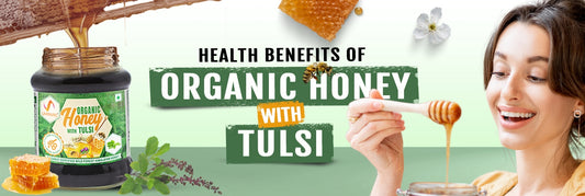 organic honey with tulsi