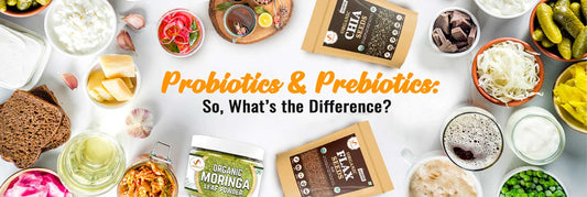 Probiotics & Prebiotics: So, What’s the Difference?