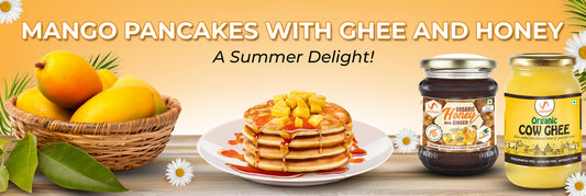 pancakes with mango