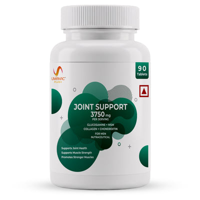 Umanac Plus Joint Support Tablets for Men with 3750 mg Joint Blend, 90 Tablets